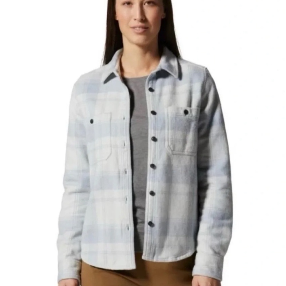 Mountain Hardwear Plusher Long Sleeve Flannel Shirt Heavyweight Organic Cotton